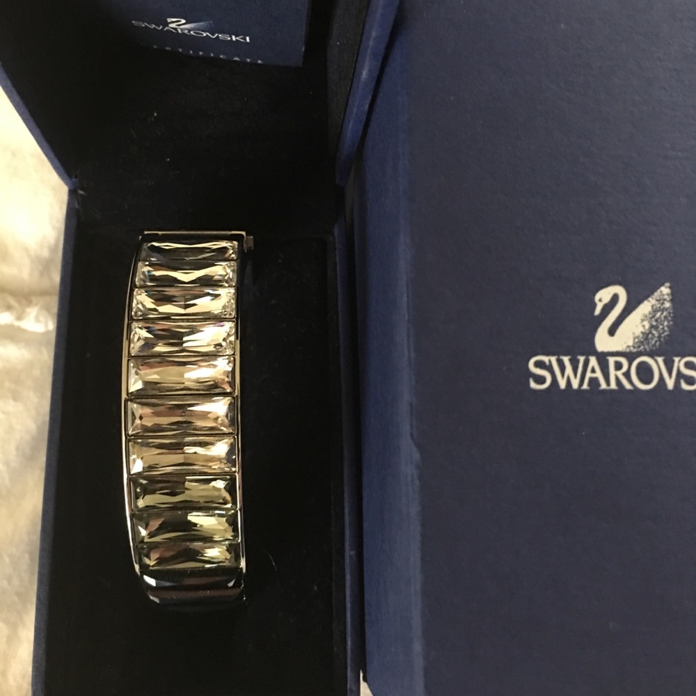 Swarovski Platinum Cuff
